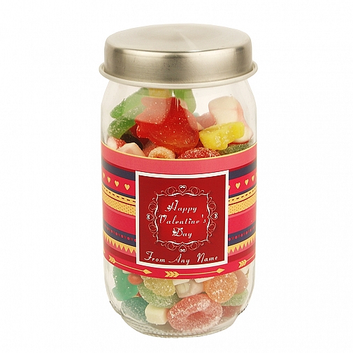 Valentines-Assorted Jellies Jar