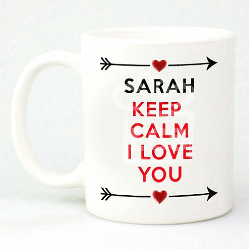 I Love You Mug - Personalised Mugs