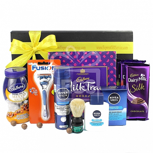 Mens Grooming Hamper with Cadbury Treat