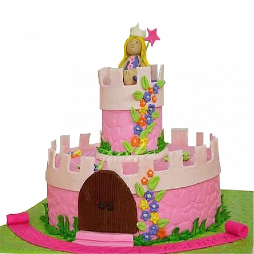 6Lbs Princess Castle Cake - Redolence Bake Studio