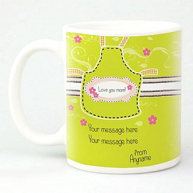 Love You Mom - Personalised Mug