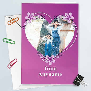 Mother's Day-Personalised Photo Card