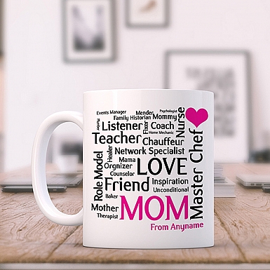Multi-Talented Mom-Personalised Mug