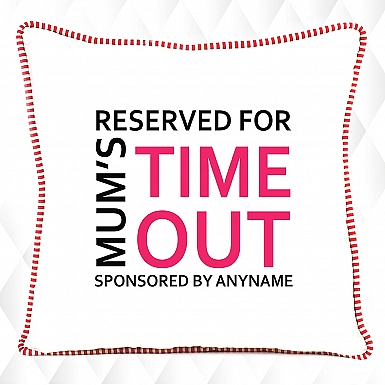 Mum's Timeout-Personalised Cushion