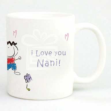 I Love You Nani - Personalised Mugs