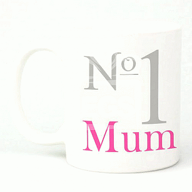 No. 1 Mum - Personalised Mug