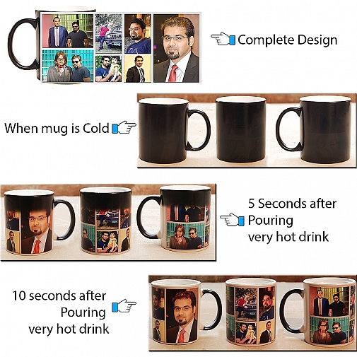 Photo Collage Magic Mug