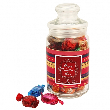 Happy Valentines Day-Quality Street Jar