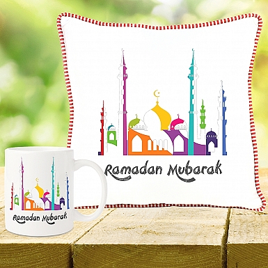 Ramadan Mug and Cushion Combo