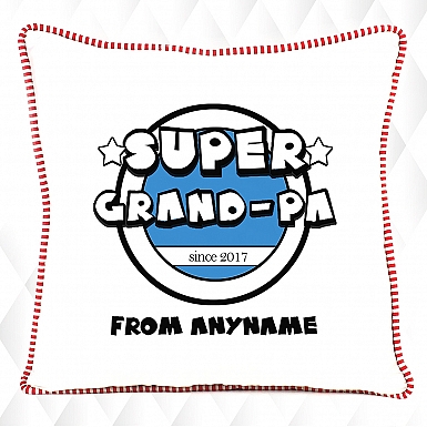 Super Grandpa-Personalised Cushion