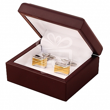 Stainless Steel Two tone Cufflinks