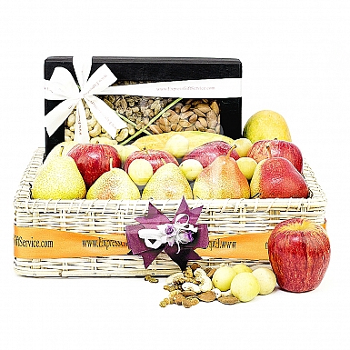 Wholesome Fruits and Nuts Basket