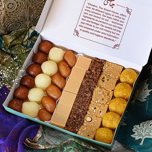 10KG Mix Mithai from Chashni Sweets