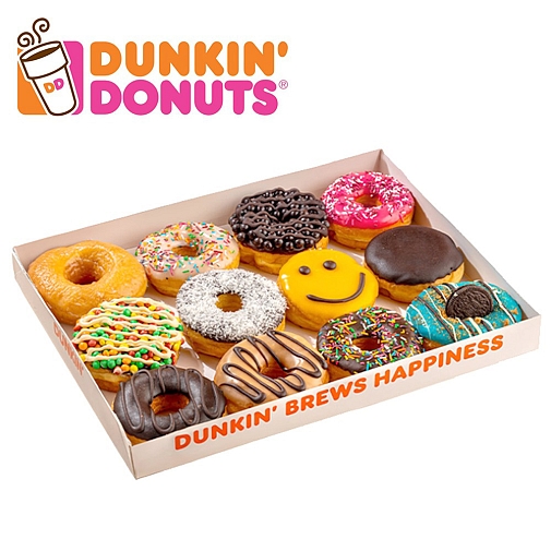 12 Mix Donuts Box - Dunkin Donuts