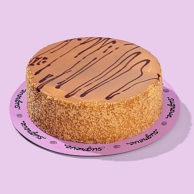 2.5lbs Coffee Caramel Cake from Sugreve Gifts Delivery
