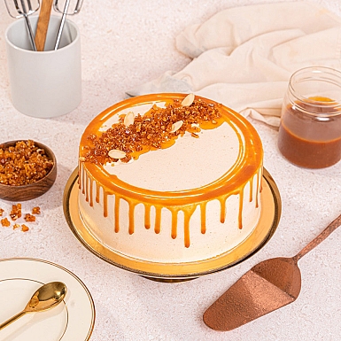 2lbs Caramel Crunch Cake from Lals