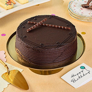 2lbs Chocolate Fudge Cake from Lals
