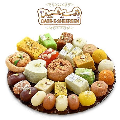 6KG Mix Mithai from Qasr-e-Sheereen Sweets