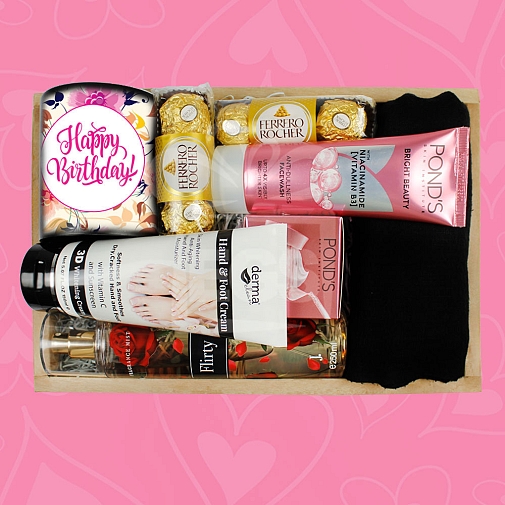 Her Birthday Glow Tray