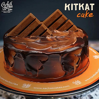 2lbs kitkat cake from sachas to karachi