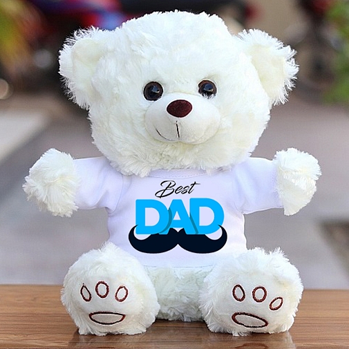 Best Dad Personalised Teddy Bear