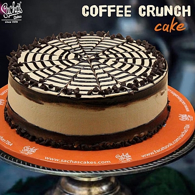 2lbs coffee crunch cake frm sachas to karachi