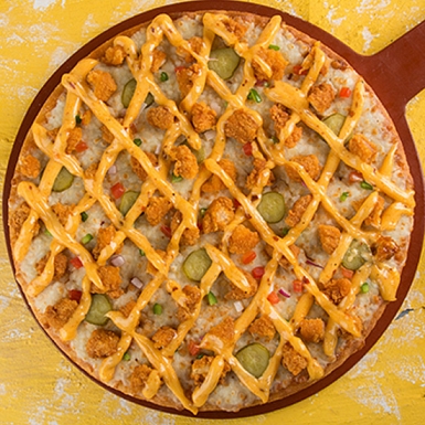20 Incher Crispy Chicken Pizza Deal From 14th Street Pizza