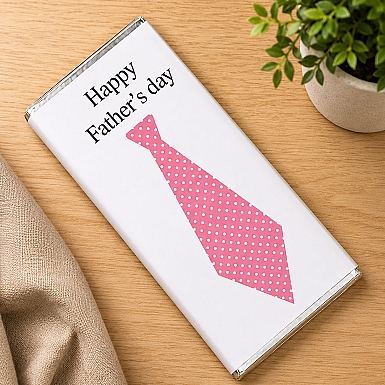 Father's day Tie-Chocolate Bar