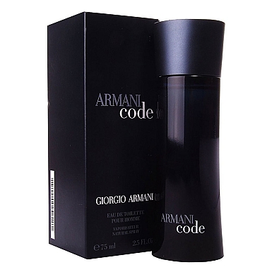 Giorgio Armani Code EDT 75ml - Armani Men Perfume