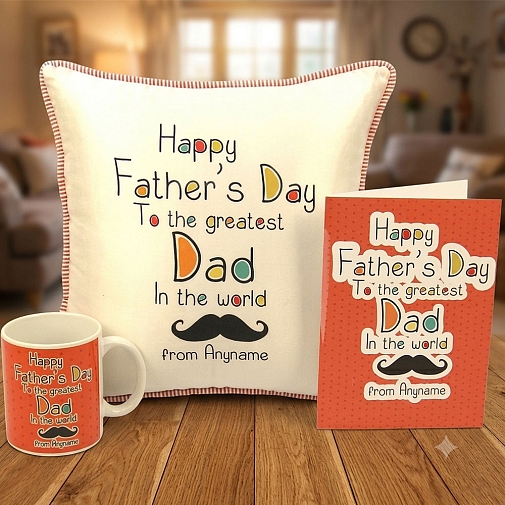 Greatest Dad Personalised Gift Hamper