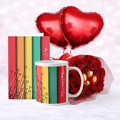 Love Vibes Valentine Gift Combo