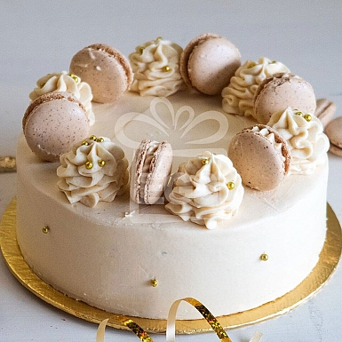 2lbs Sweet Vanilla Cake - Masoom Bakers