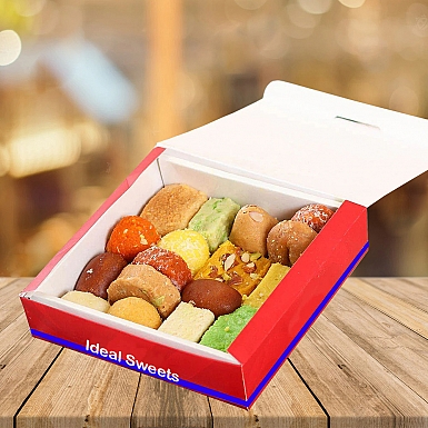 2kg Mix Mithai from Ideal Sweets and Bakers