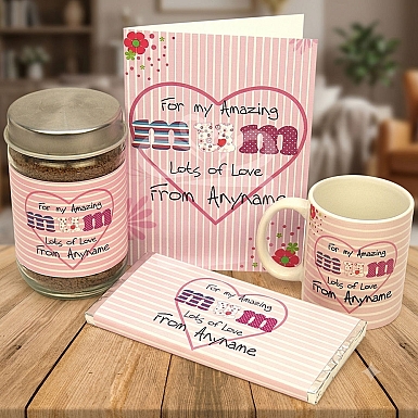 Prsonalised Amazing Mum Hamper