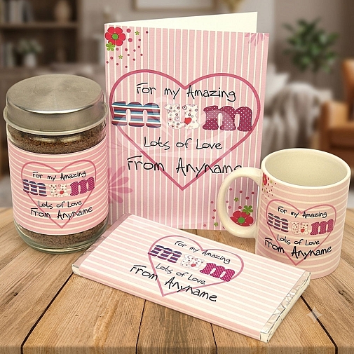 Prsonalised Amazing Mum Hamper