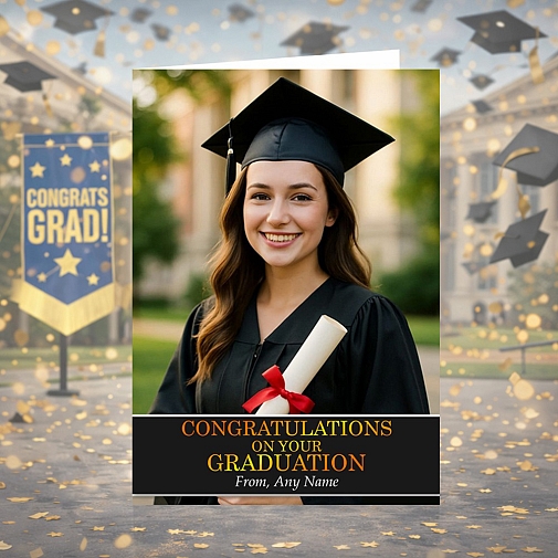 Personalised Graduation Card