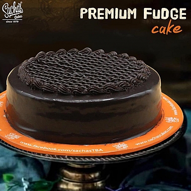 2lbs premium Fudge cake from sachas to karachi