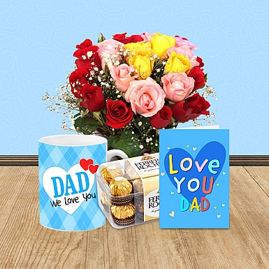 Traditional Love Dad Gift Combo