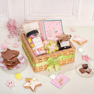 Welcome Baby Girl Hamper from Lals