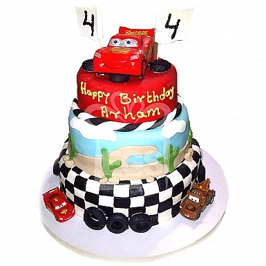 12Lbs Car Track Cake - Armeen