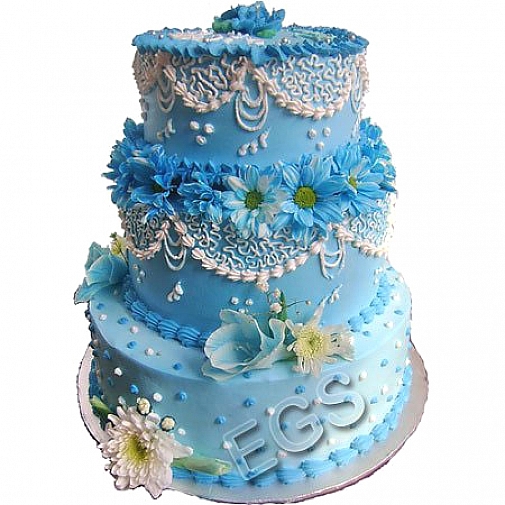 15lbs Blue Craze Cake Redolence Bake Studio