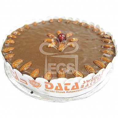 2Lbs Almond Chocolate Cake - Data Bakers