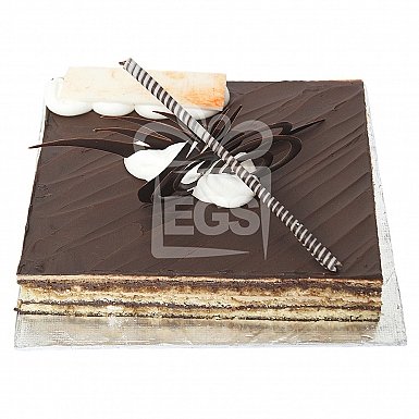 2Lbs Chocolate Opera Cake - Serena Hotel