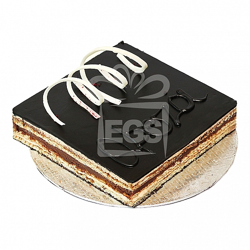 2Lbs Chocolate Opera Cake - PC Hotel Karachi