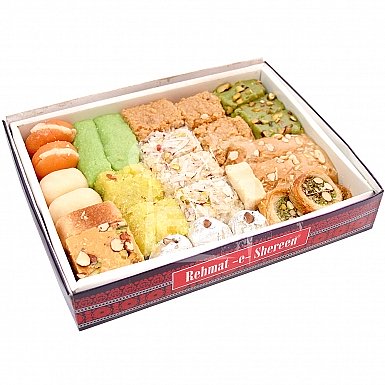 4KG Mix Mithai Box - Rehmat-e-Shereen Sweets