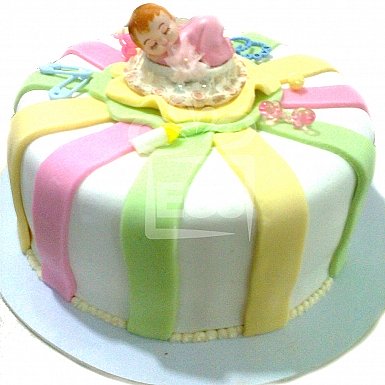 4Lbs Sleeping Baby Theme Cake - Armeen