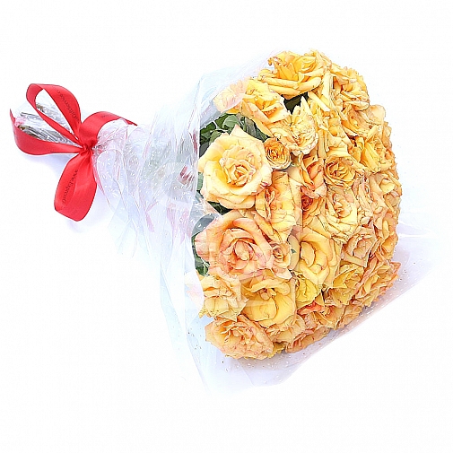 60 Yellow Roses Bouquet