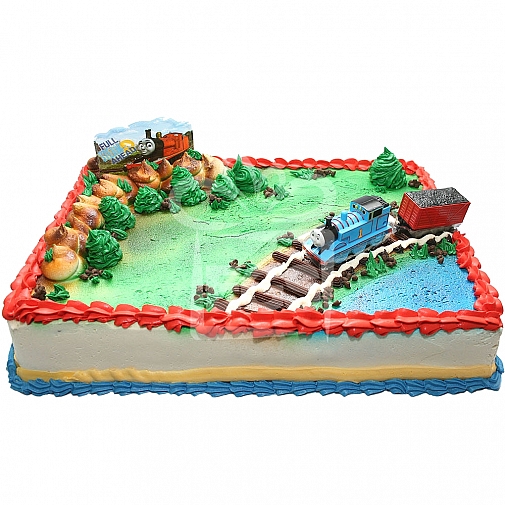 6Lbs Thomas Train Cake - Armeen