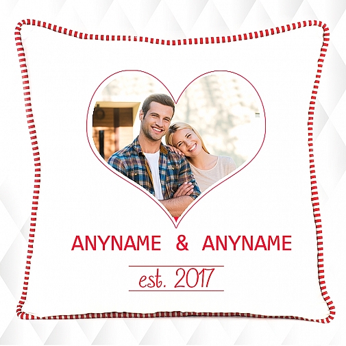 Anniversary Photo Cushion