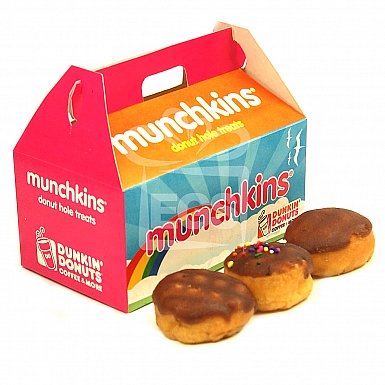 6 Munchkins - Dunkin Donuts